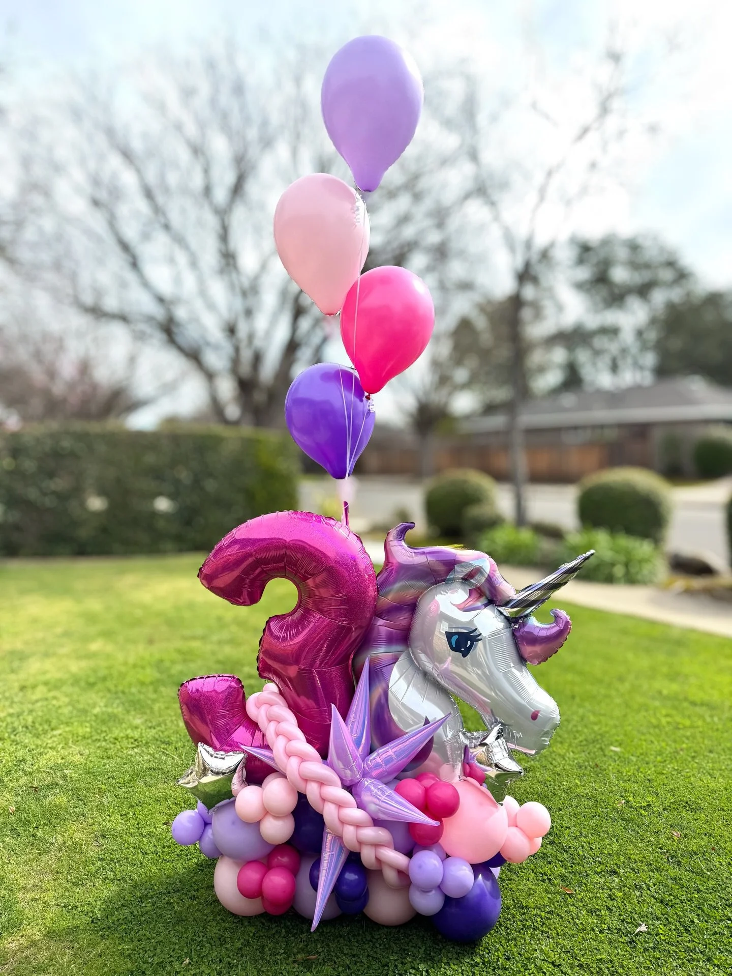 I just love creating super fun designs for my repeat clients 🥰 🫶🏻

#balloonstylist #balloonartist #unicornballoons #bayareaballoons #birthdayballoons