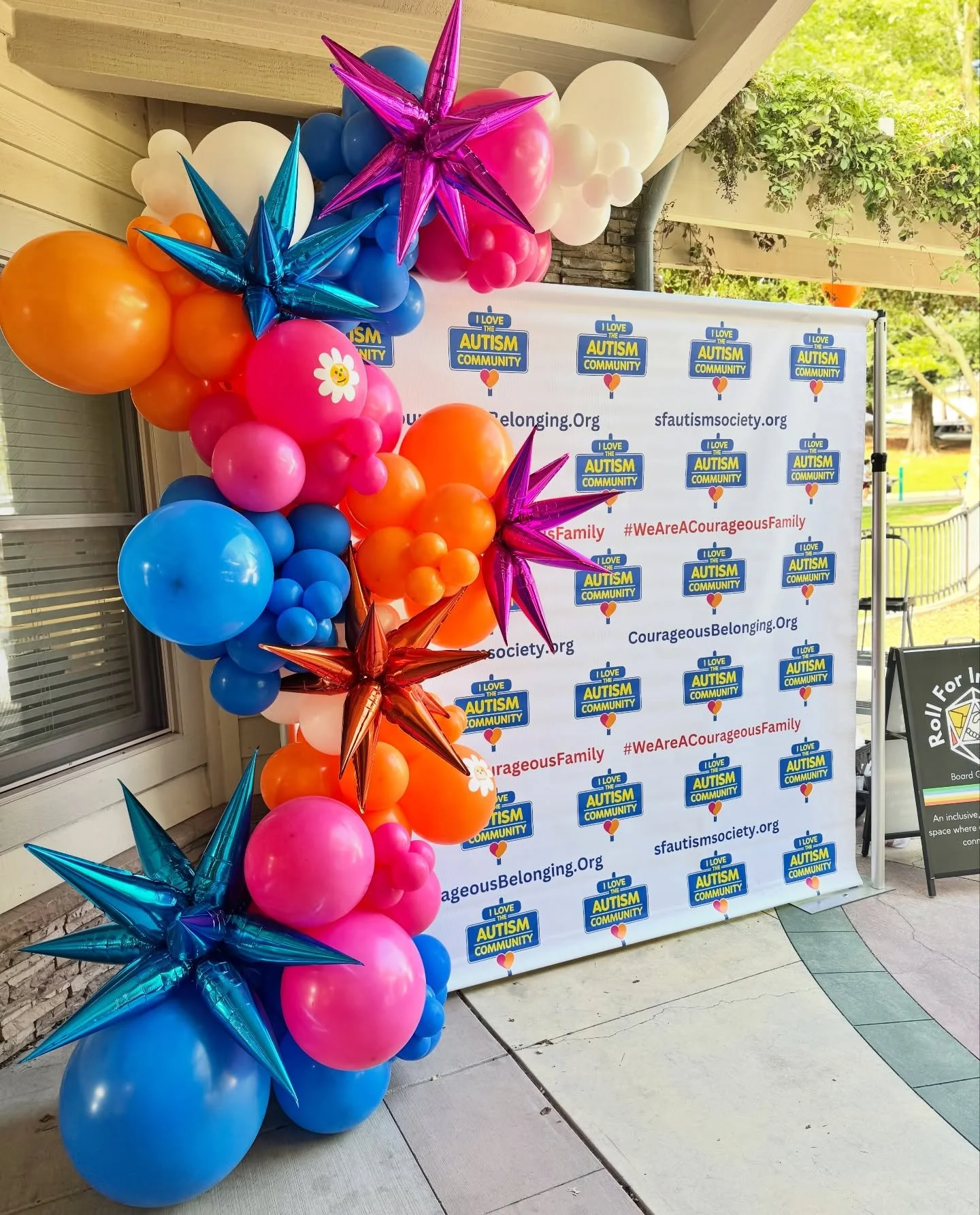 Color, connection, and community&mdash;this is what it looks like to show up with heart. 💙 Every detail was designed to celebrate inclusion and the beauty of belonging.

#WeAreACourageousFamily #AutismAcceptance #KindnessTakesCourage #ShowUpForAutis