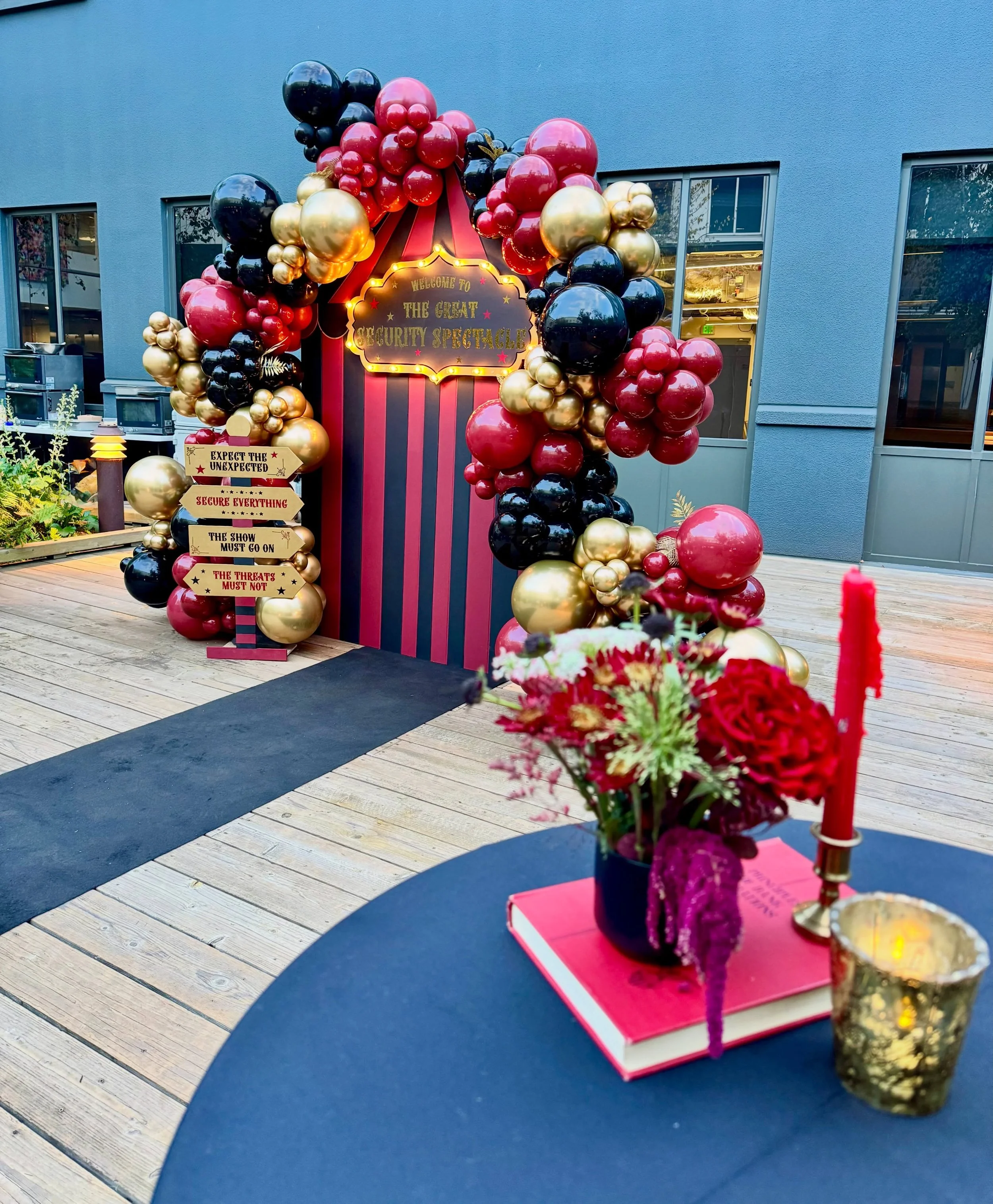 Step right up to The Great Security Spectacle! 

This one was a labor of love! So many hours of planning, creating, problem-solving, and a little stress along the way. But seeing every detail come together made it all worth it. Beyond proud of how th
