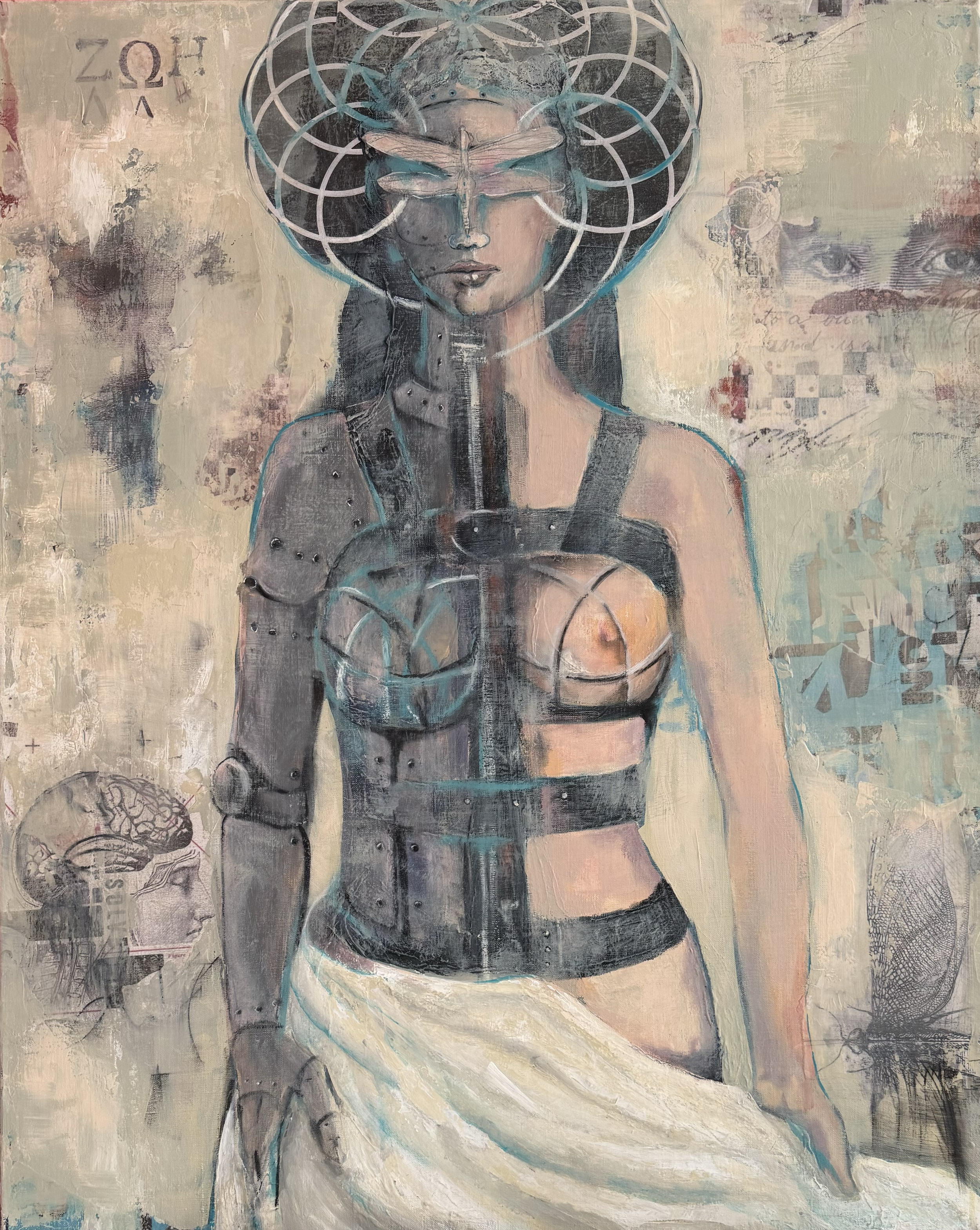 Residual Soul 100X80 Mixed Media 2026