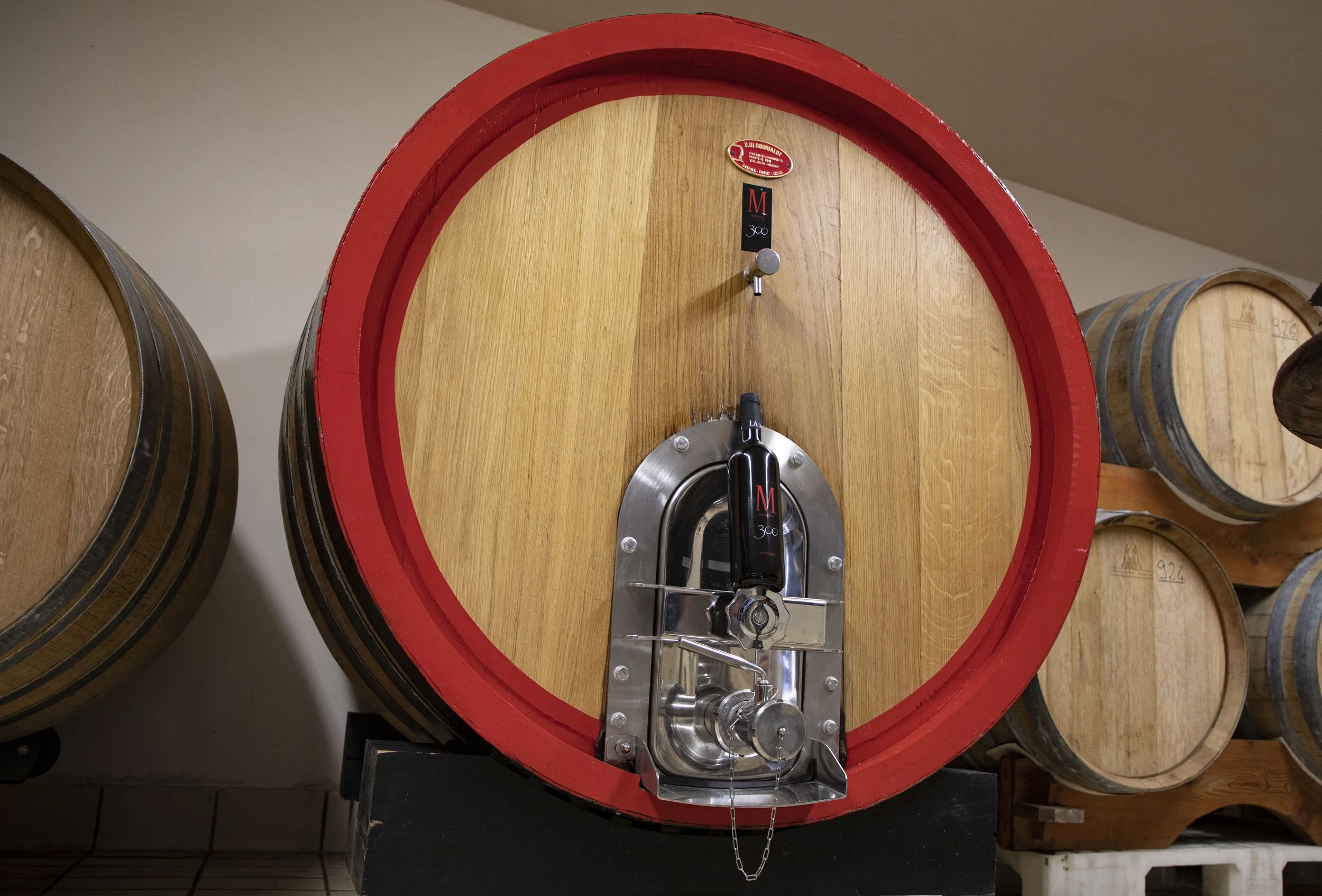 Botti cantina Tenuta Matteraia.