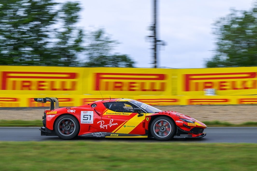P12 for AF Corse Francorchamps Motors car #71 of @daviderigon , @danielserra and @antonio_fuoco1 and P14 for our car #51 driven by @roveralessio , @robertshwartzman and @_nicklasnielsen in Pro Cup after the 3-hour race of @nuerburgring @gtworldcheu 
