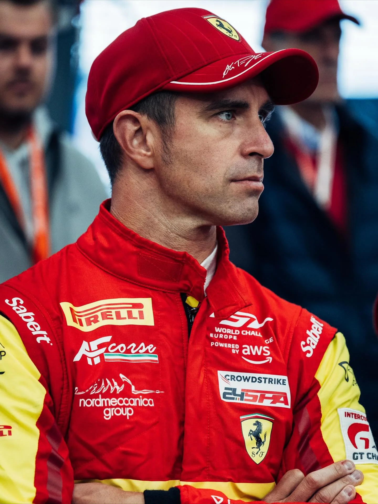 Experience. Focus. Commitment.
Double winner of the 24 Hours of Le Mans and reigning GT World Challenge Europe Endurance Champion 2024 with AF Corse - Francorchamps Motors.
Alessandro Pier Guidi sets the benchmark of excellence, on every track.

#Fra