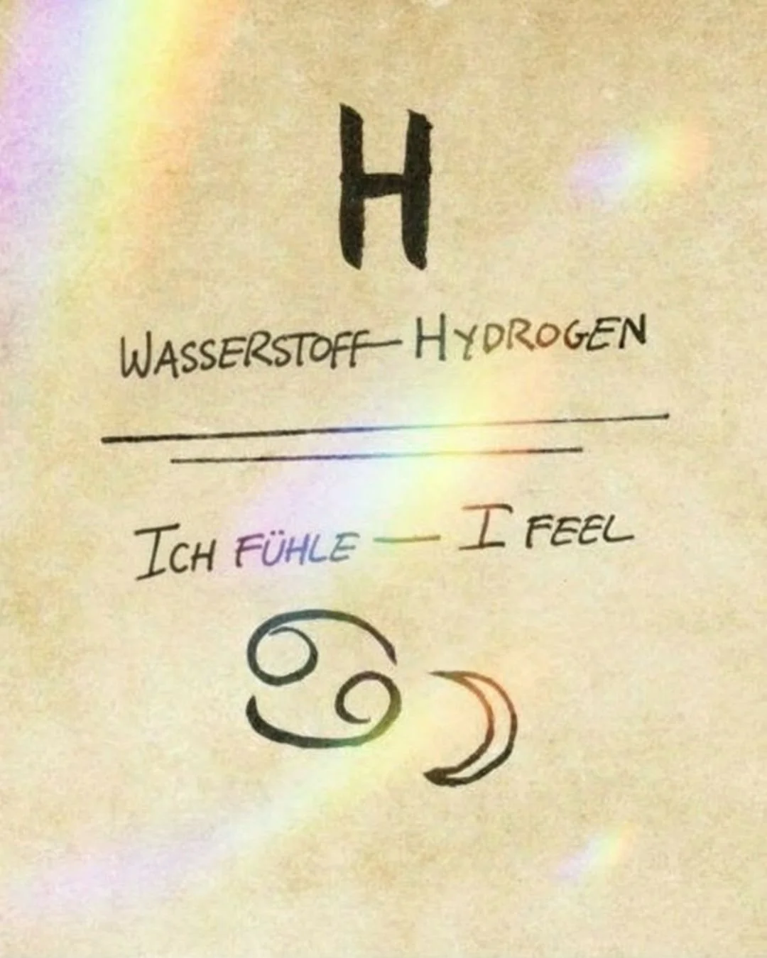 Ich spüre Wasserstoff - Krebs - Tag 4