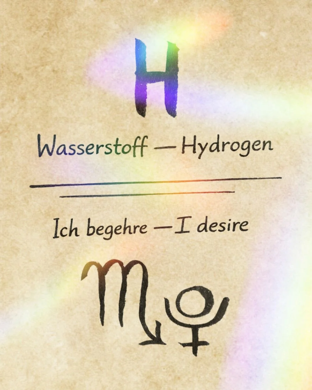 Ich begehre Wasserstoff - Skorpion - Tag 8