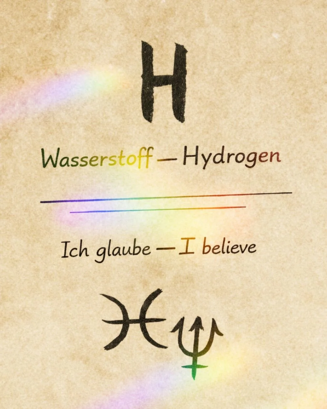 Ich Glaube Wasserstoff - Seelen Stern - Tag 12