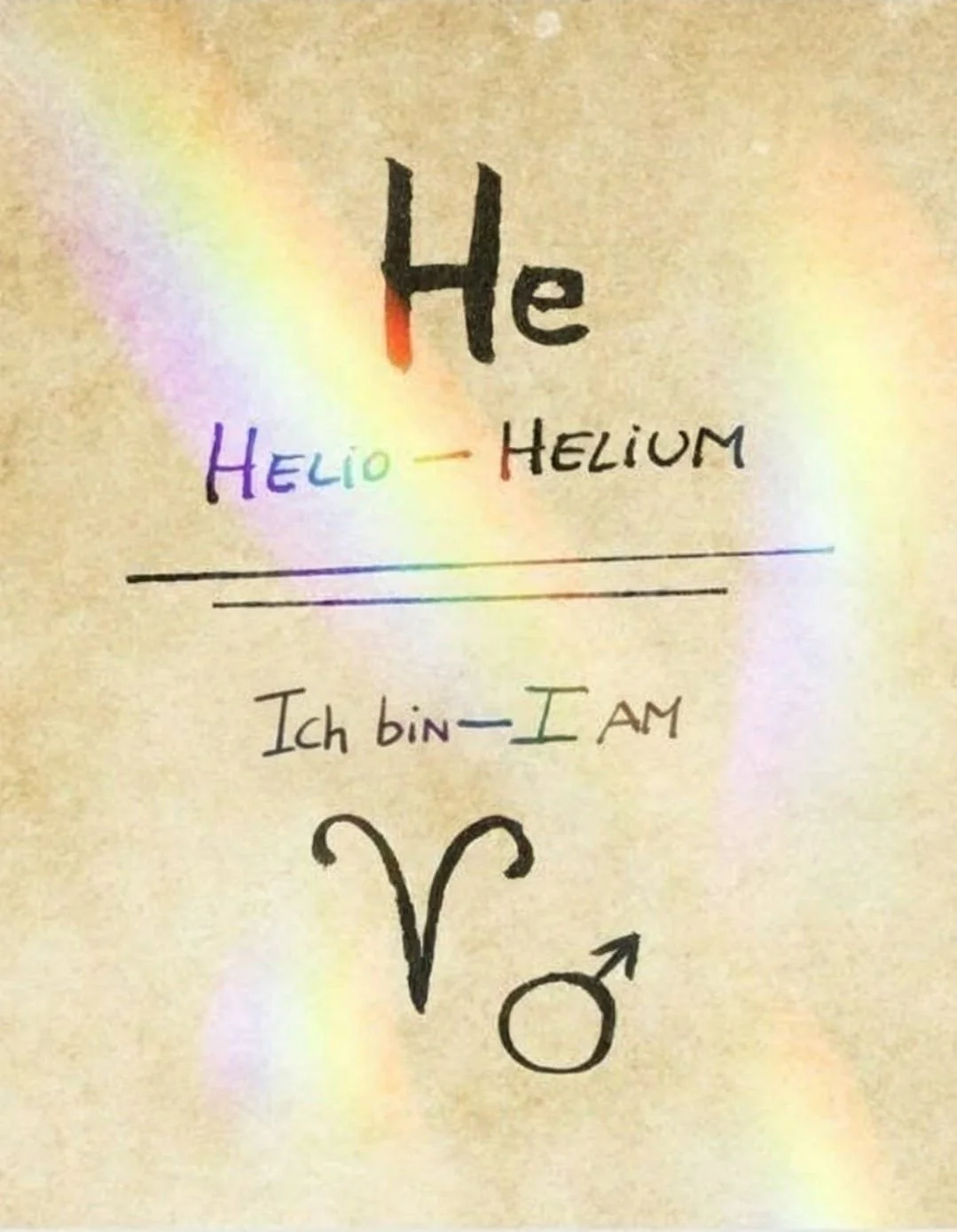 Ich bin Helium