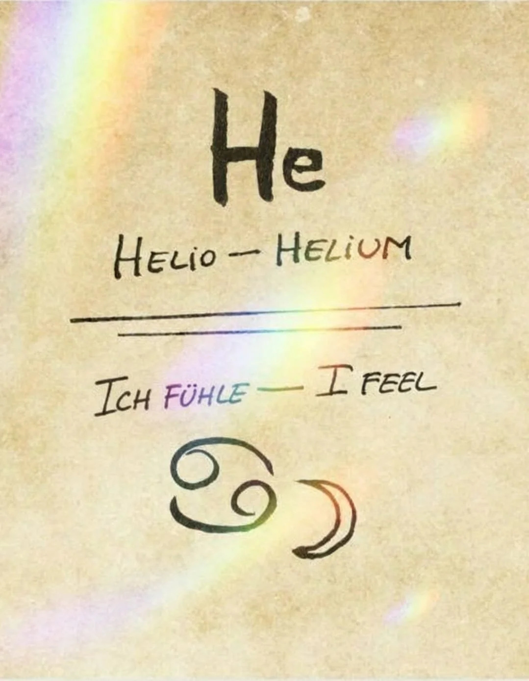 Ich spüre Helium
