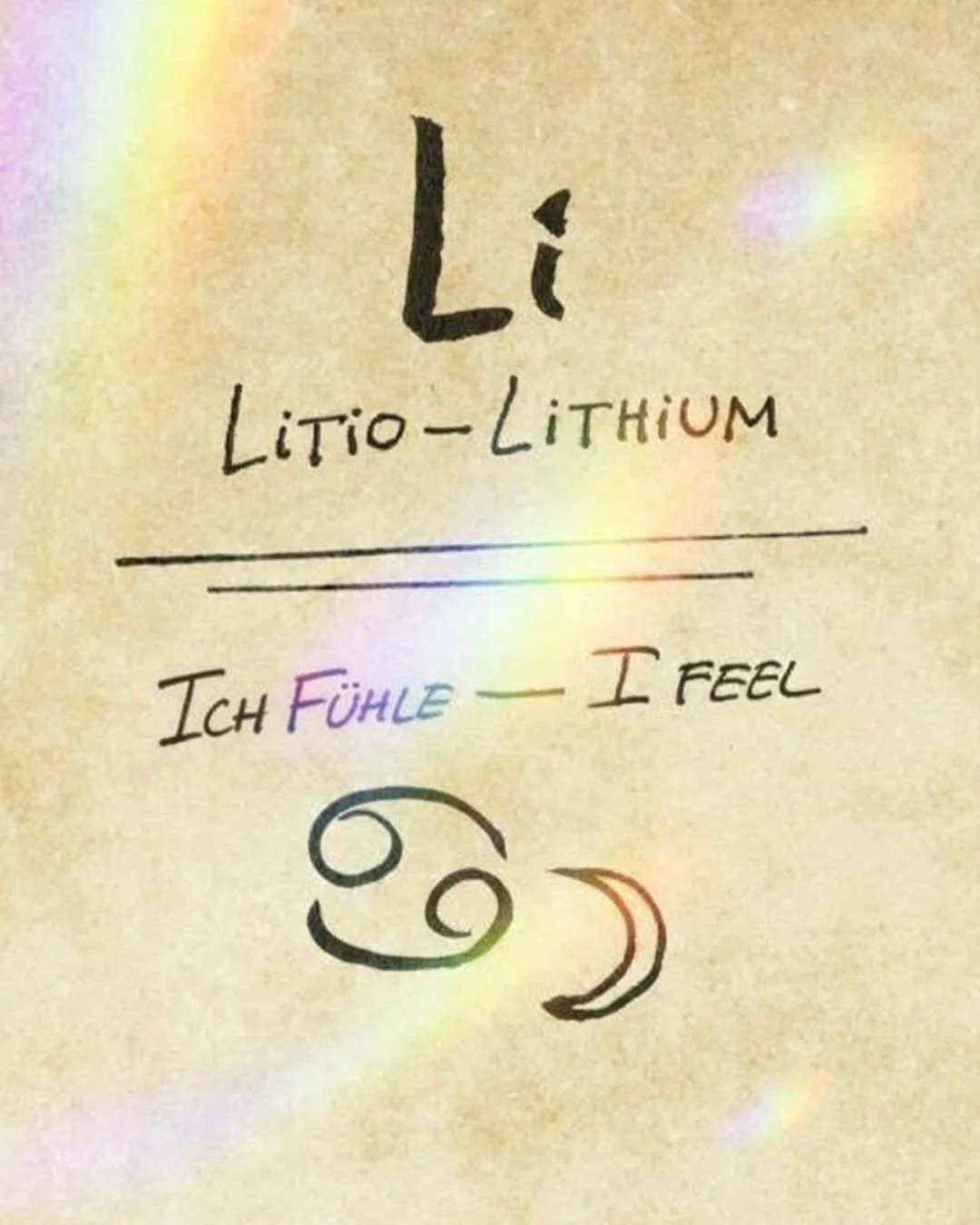 Ich fühle Lithium