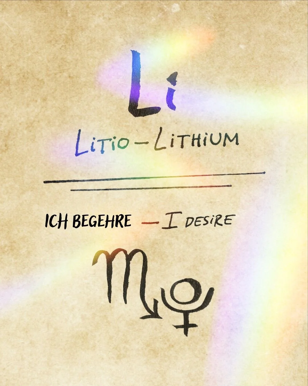 Ich begehre Lithium