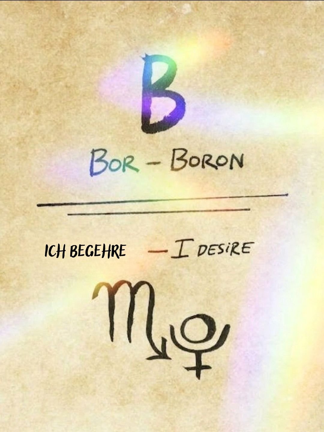 Ich begehre Bor