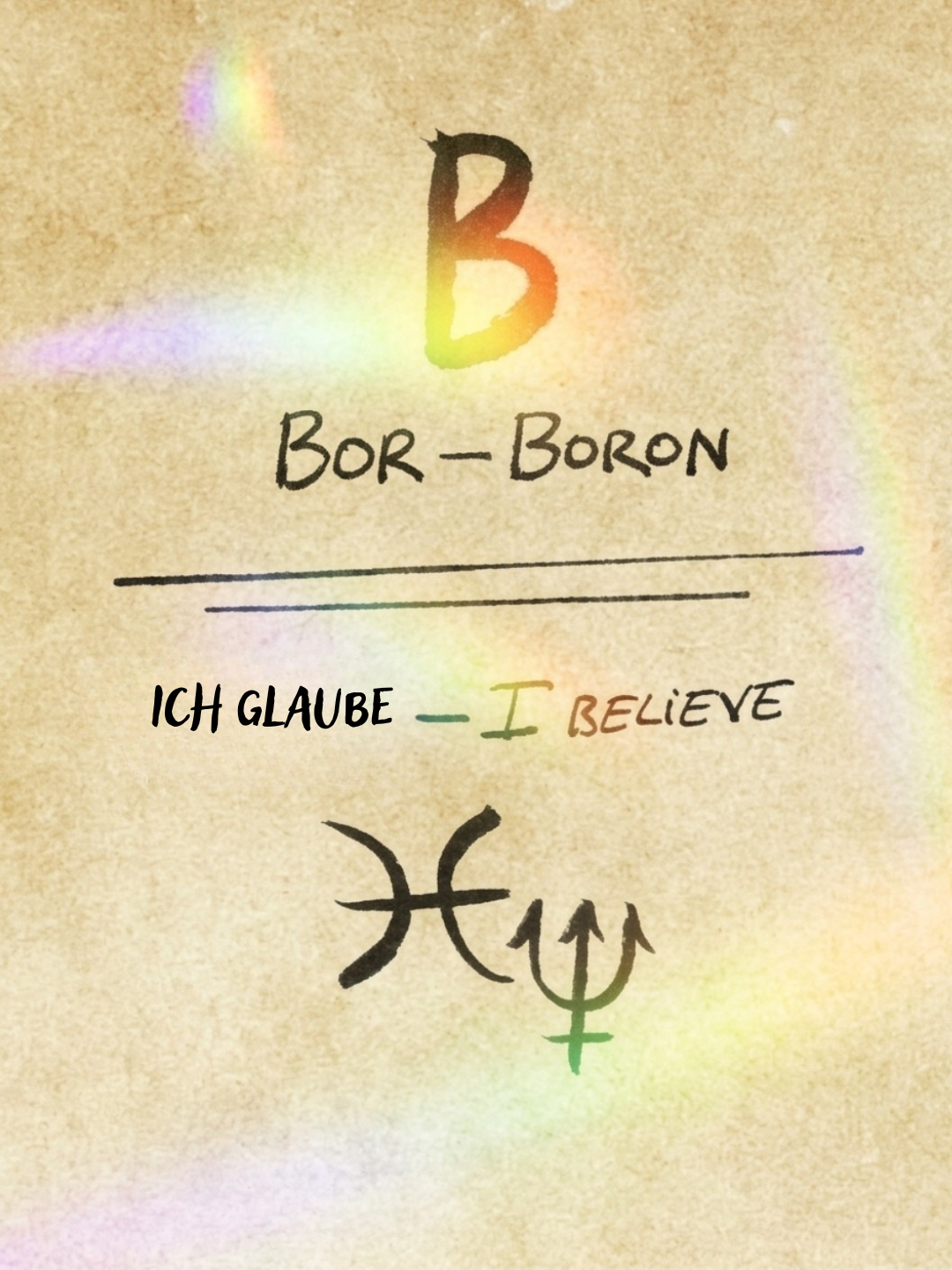 Ich glaube Bor