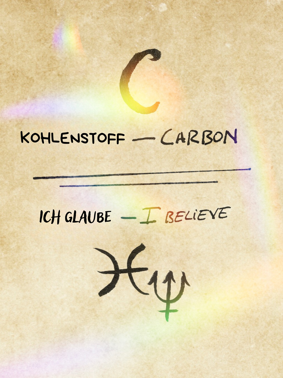 Ich glaube Kohlenstoff