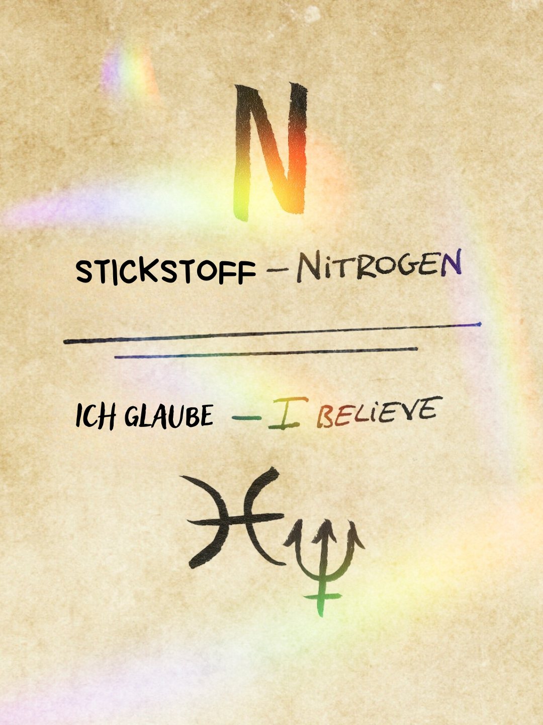 Ich glaube Stickstoff