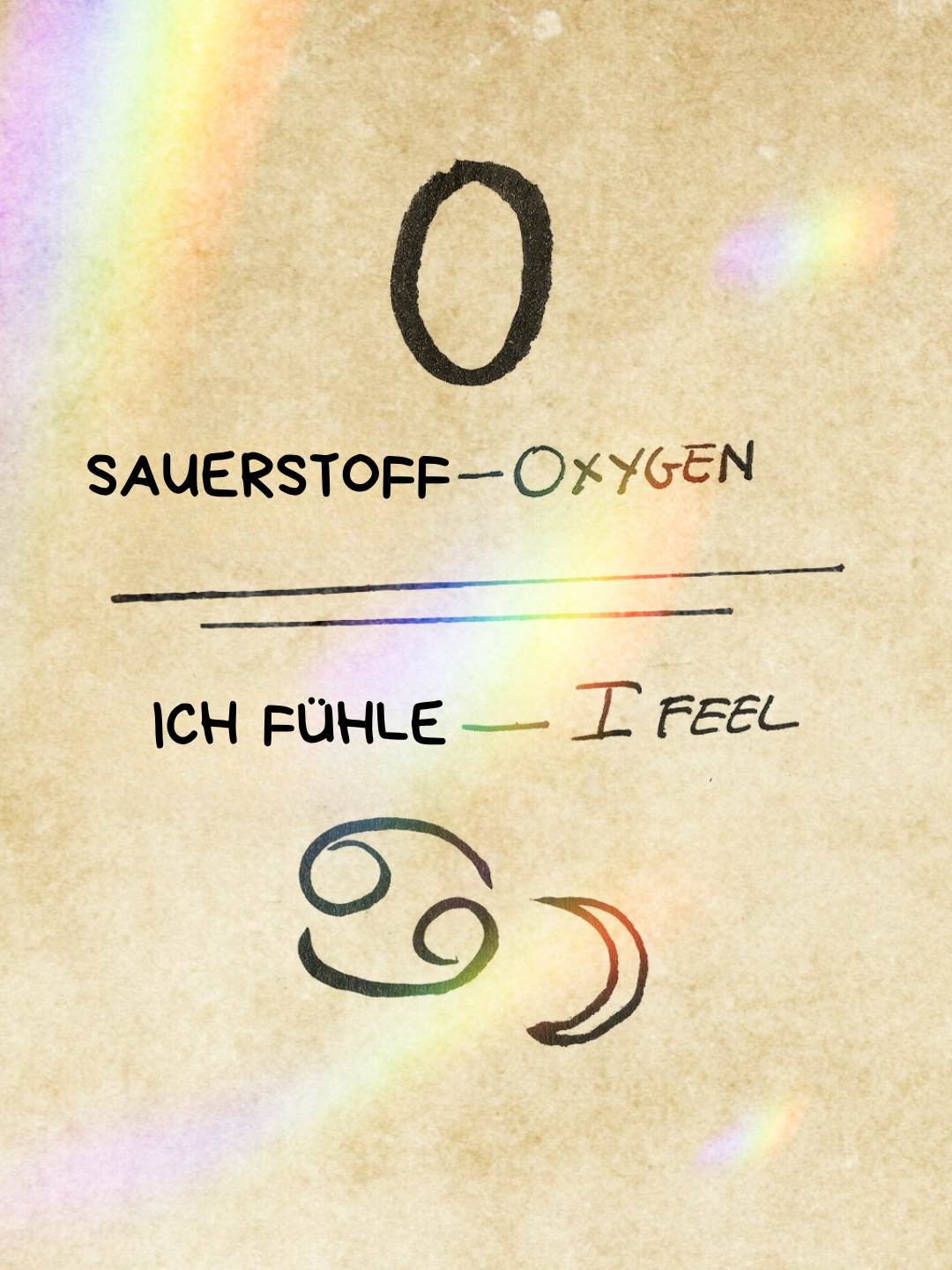 Ich fühle Sauerstoff