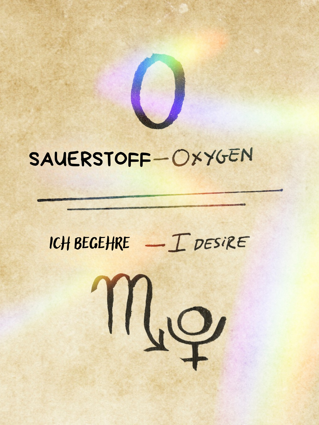 Ich begehre Sauerstoff
