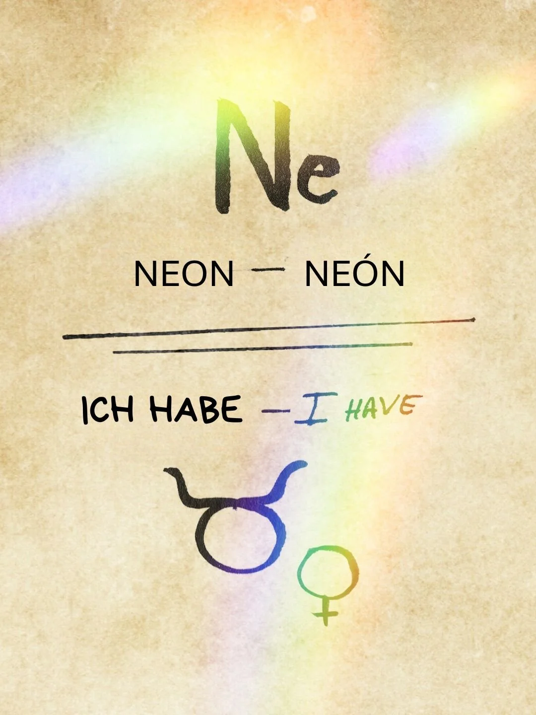Ich habe Neon