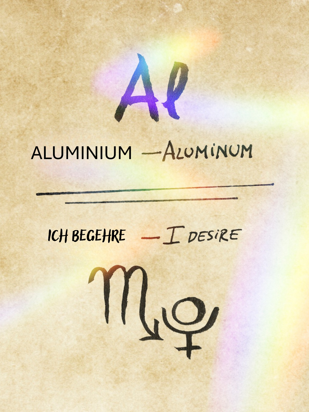Ich begehre Aluminium
