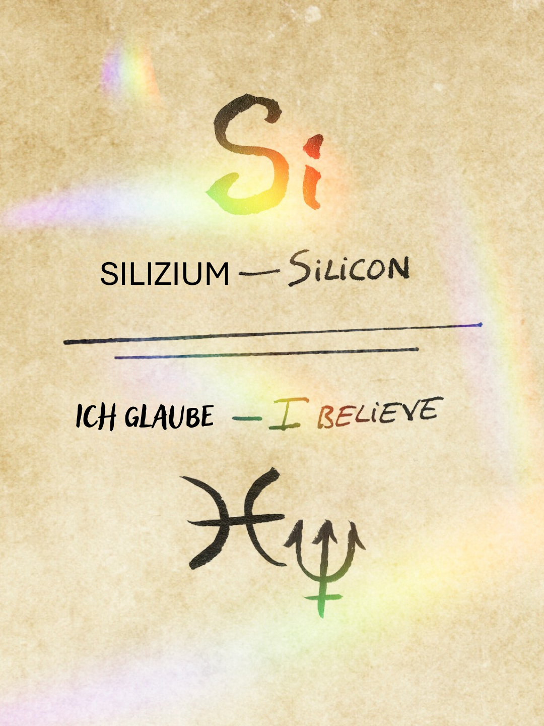 Ich glaube Silizium