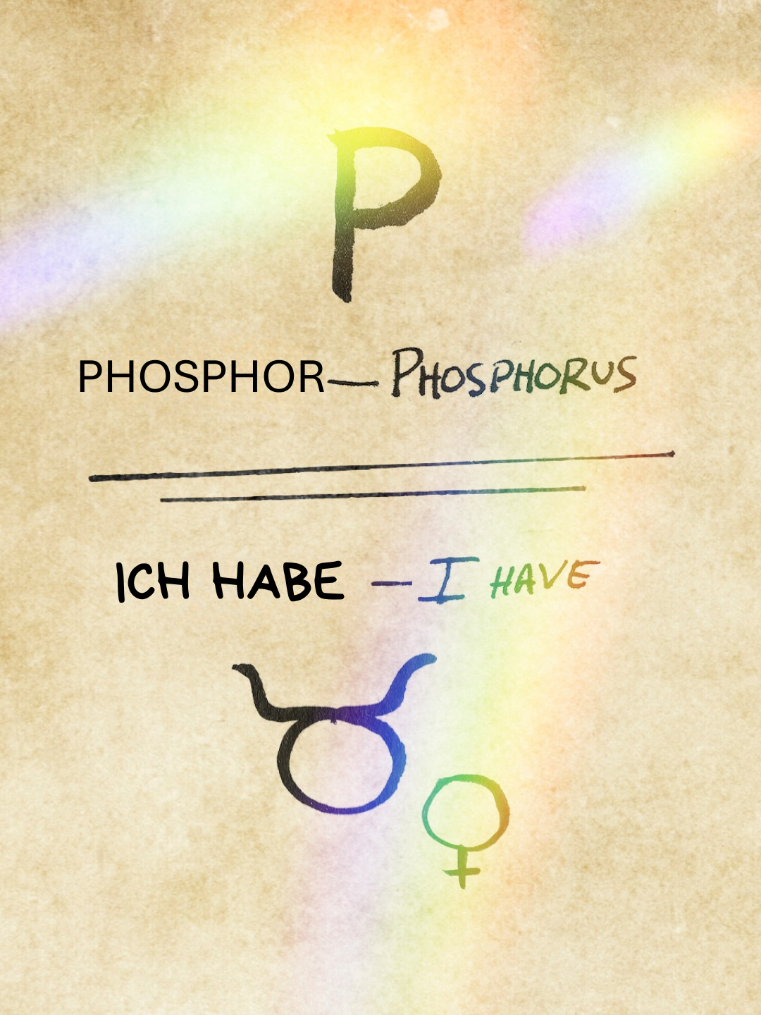 Ich habe Phosphor