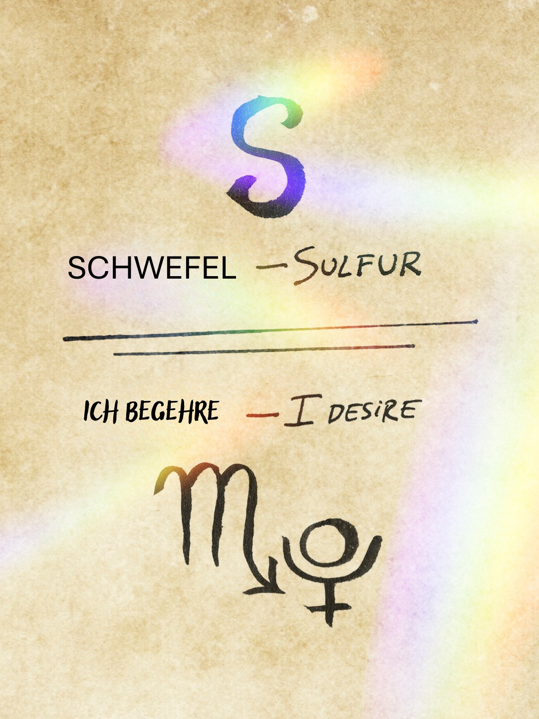 Ich begehre Schwefel