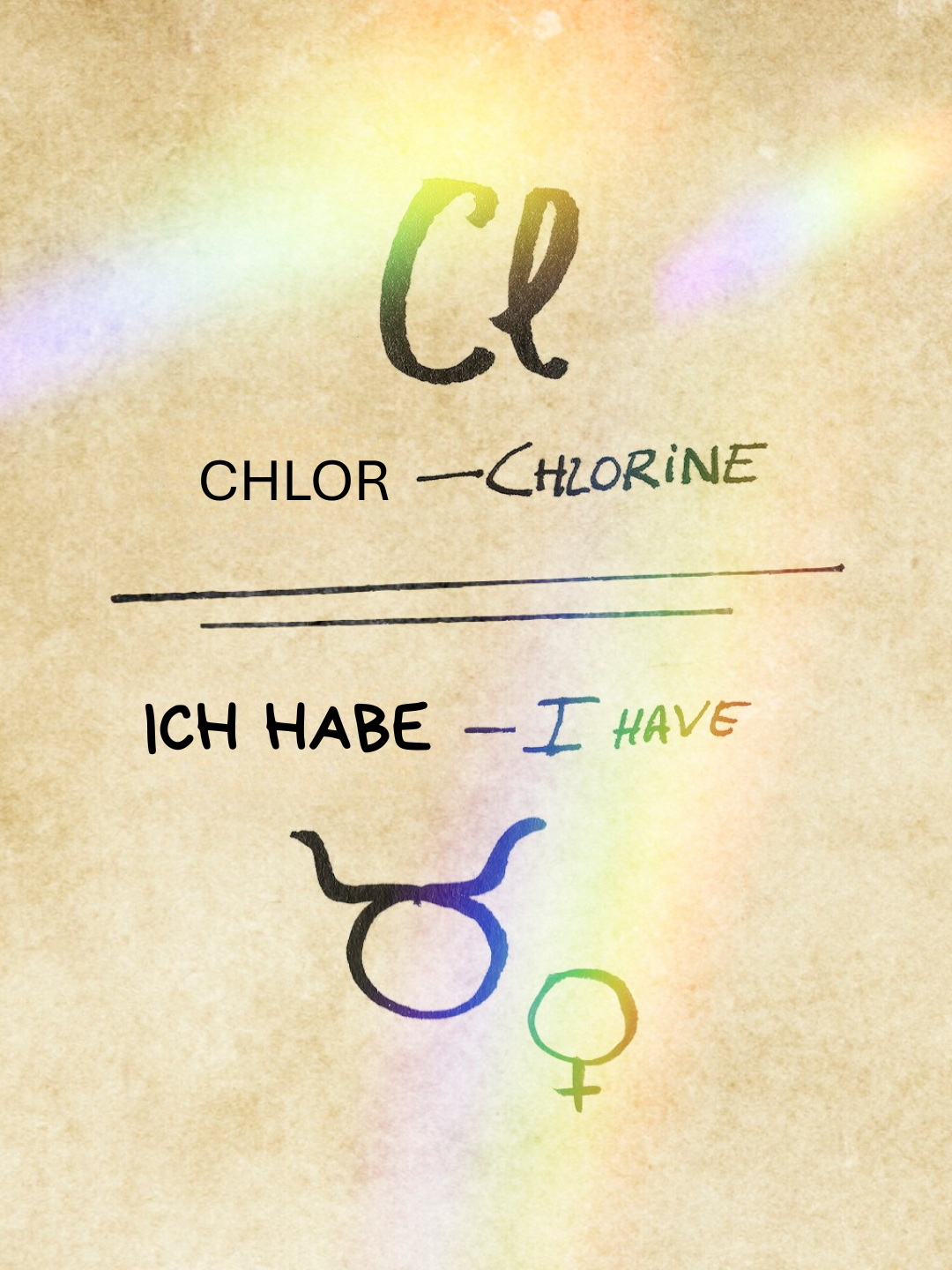 Ich habe Chlor