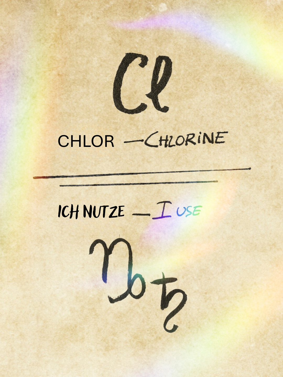 Ich nutze Chlor