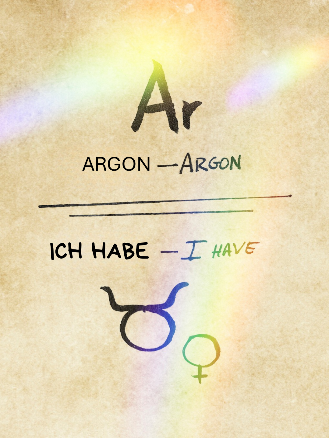 Ich habe Argon