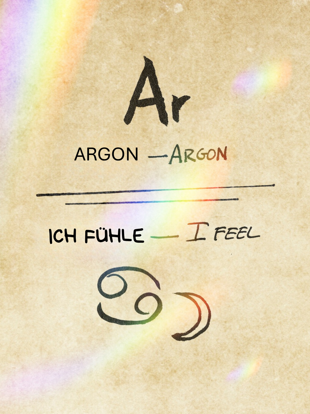 Ich fühle Argon