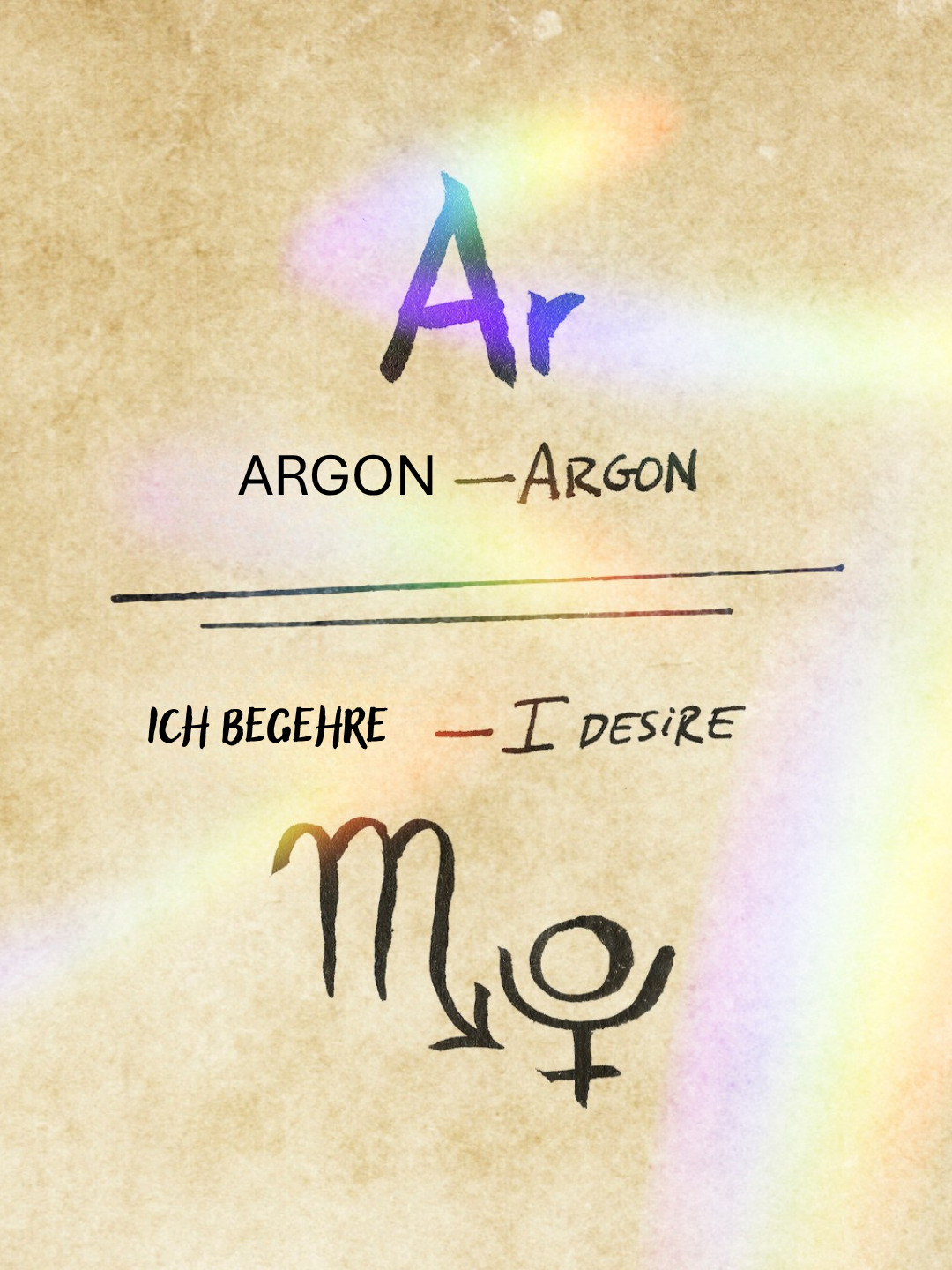 Ich begehre Argon