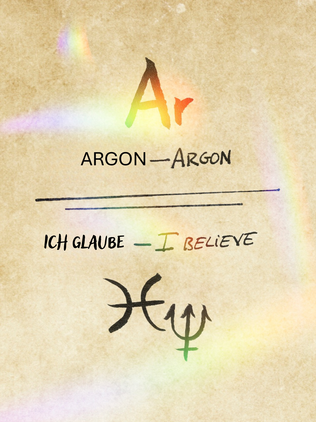 Ich glaube Argon