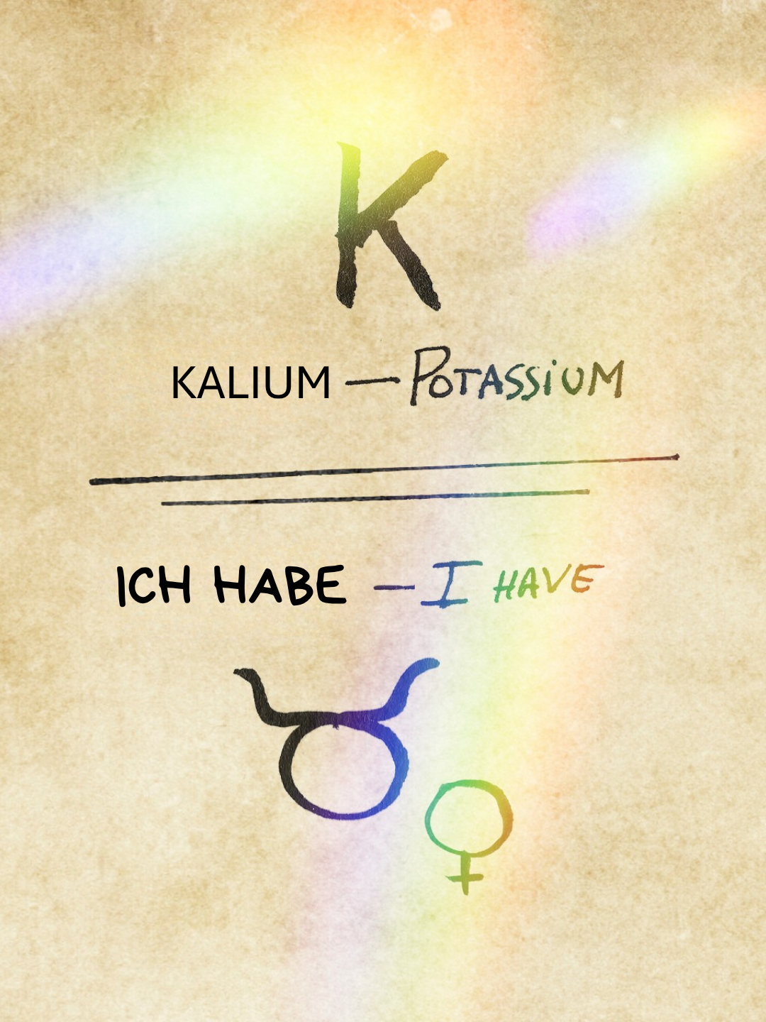 Ich habe Kalium