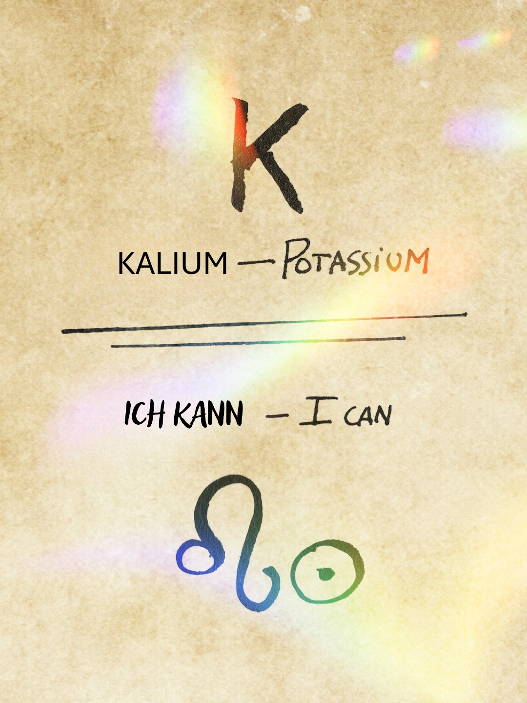 Ich kann Kalium