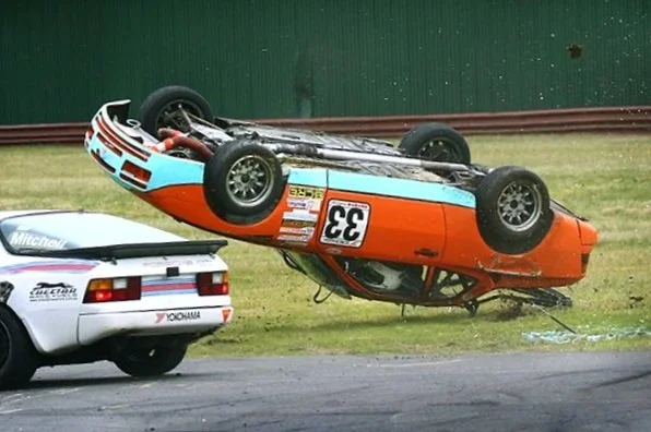 JONES OK AFTER SANDOWN ROLLOVER