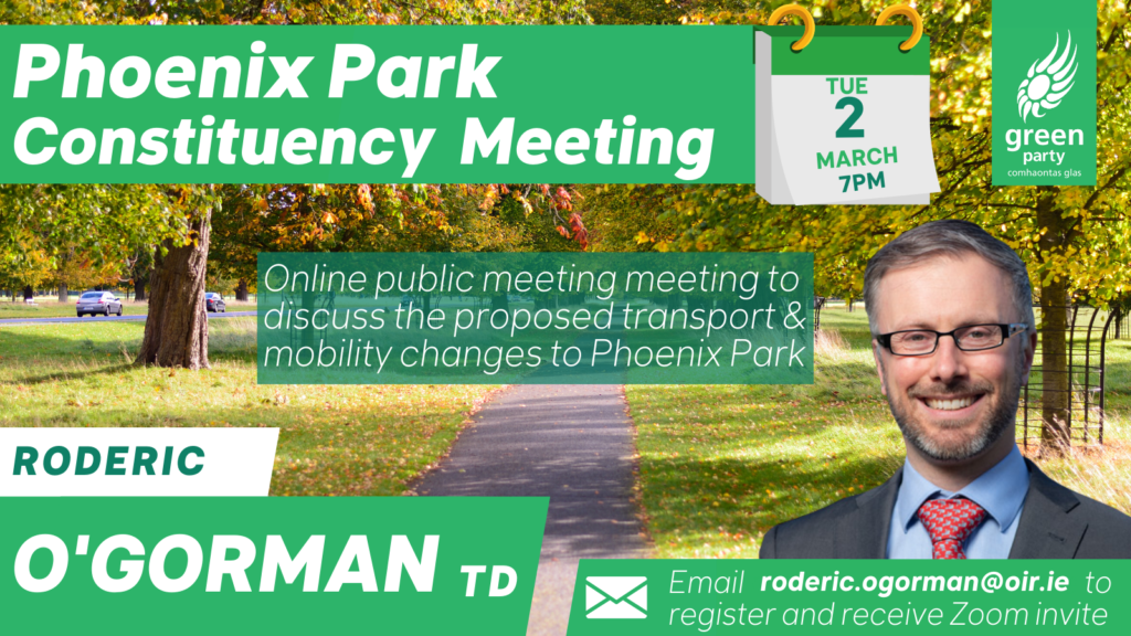 Public Meeting on Phoenix Park Transport and Mobility Consultation