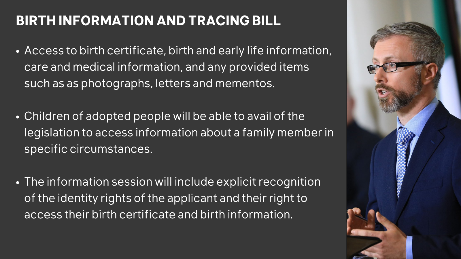 Birth Information and Tracing Bill