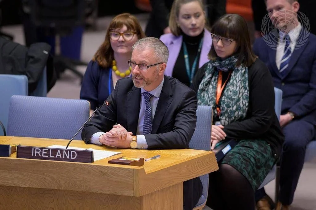 Representing Ireland at the United Nations Commission on the Status of Women
