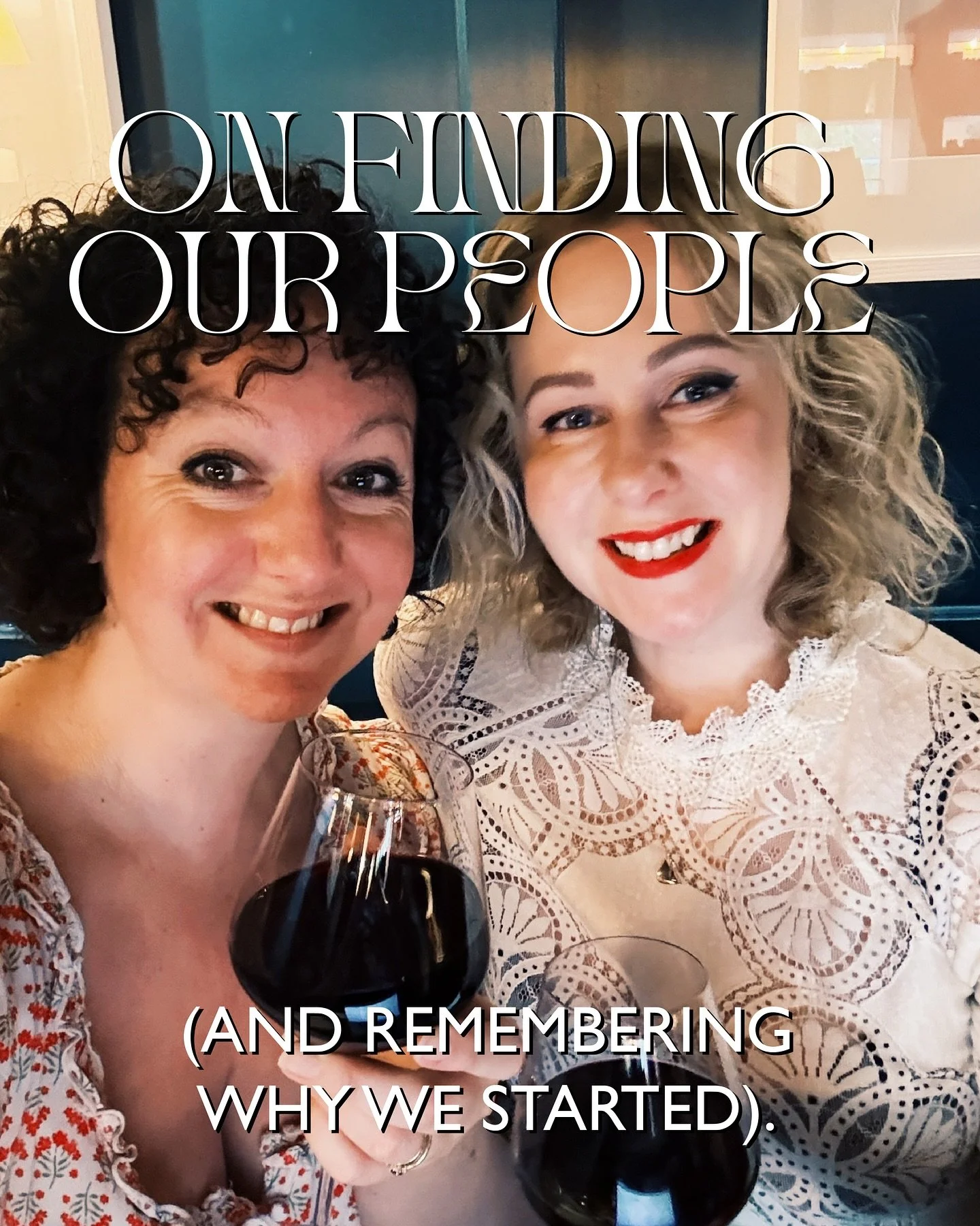 We&rsquo;ve been reflecting lately on what really keeps us going in this wild world of stationery and small business.
Spoiler: it&rsquo;s not caffeine (though that helps). It&rsquo;s people.

The ones who get it: who celebrate your wins, remind you y