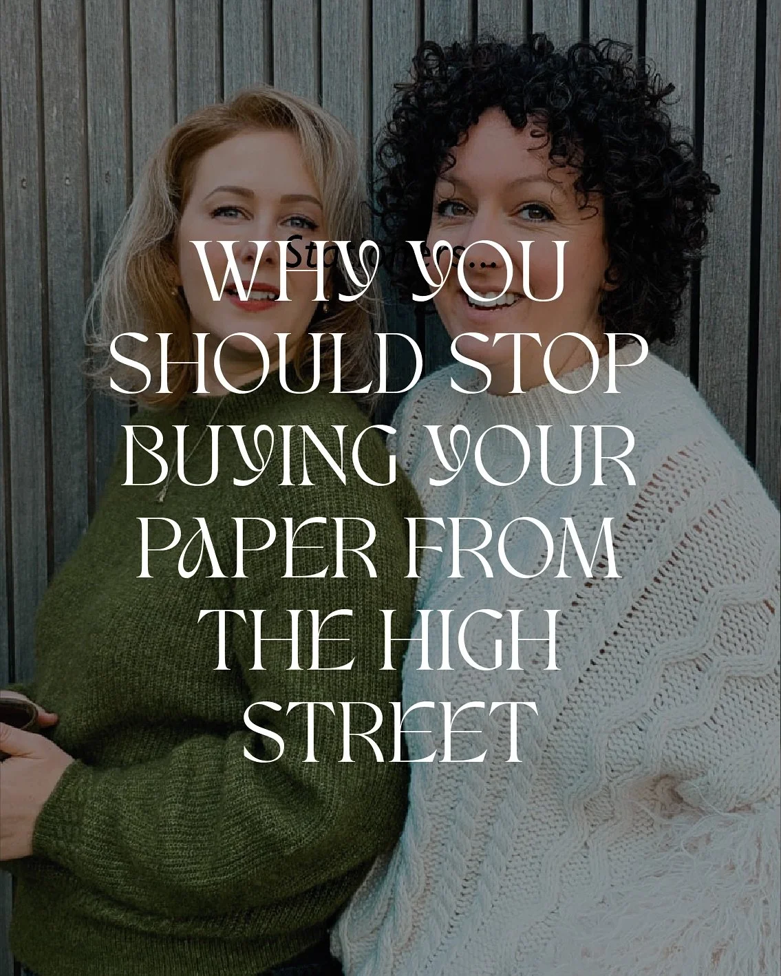 ✨ Your stationery is only as strong as the paper it&rsquo;s printed on.

If you&rsquo;ve been relying on high-street cardstocks, it might be time to discover what professional materials can really do for your designs.

We&rsquo;ve teamed up with the 