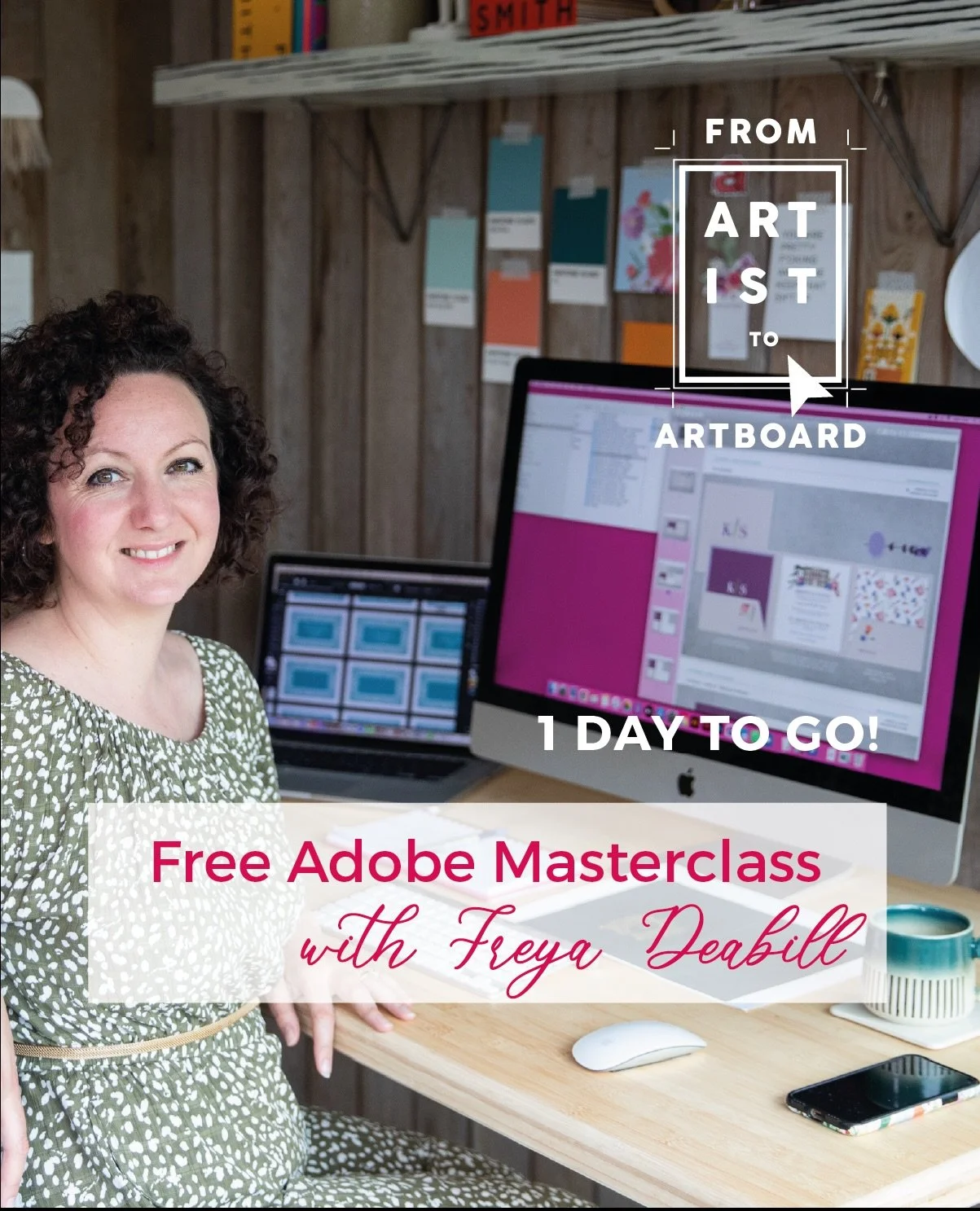 FREE ADOBE MASTERCLASS, for Stationers! 
 
Join us for two days of incredible LIVE onscreen Adobe Creative Cloud demonstrations showing you the EXACT processes, tips and tricks we use day in day out, creating digitally designed, stunning stationery
