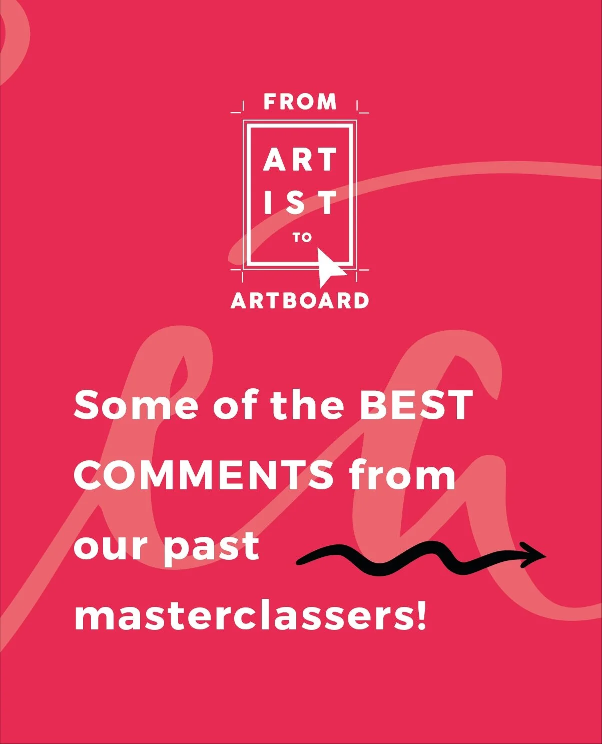 &ldquo;HOW DID I NOT KNOW THIS!&rdquo; ~ we LOVE seeing your comments popping up during our live masterclasses. Here are some of the best from past sessions, from a mix of stationers who have; 

a) never used Adobe before 
b) have been using Adobe CC