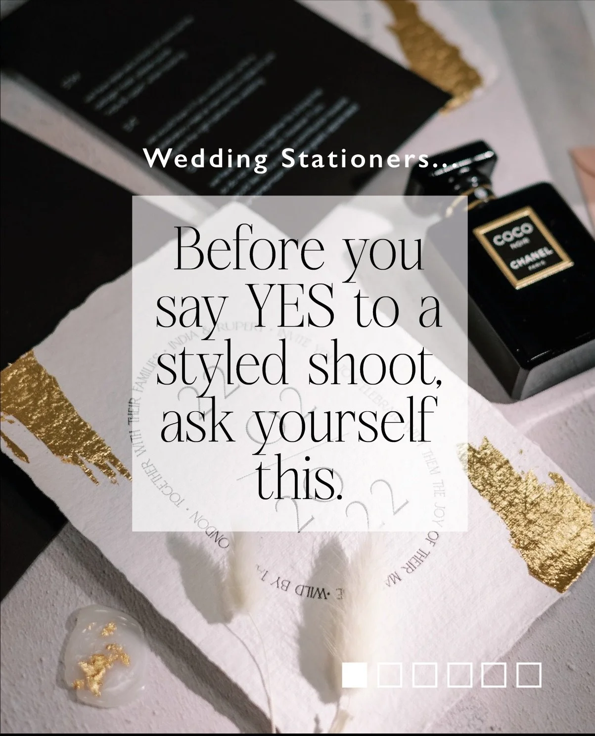 🗞️ Today&rsquo;s News - did you know we send a weekly newsletter talking all things stationery? This week, we discussed the relevance of styled shoots, when to do them&hellip; and when to say no! As stationers they can be an incredible source of ima