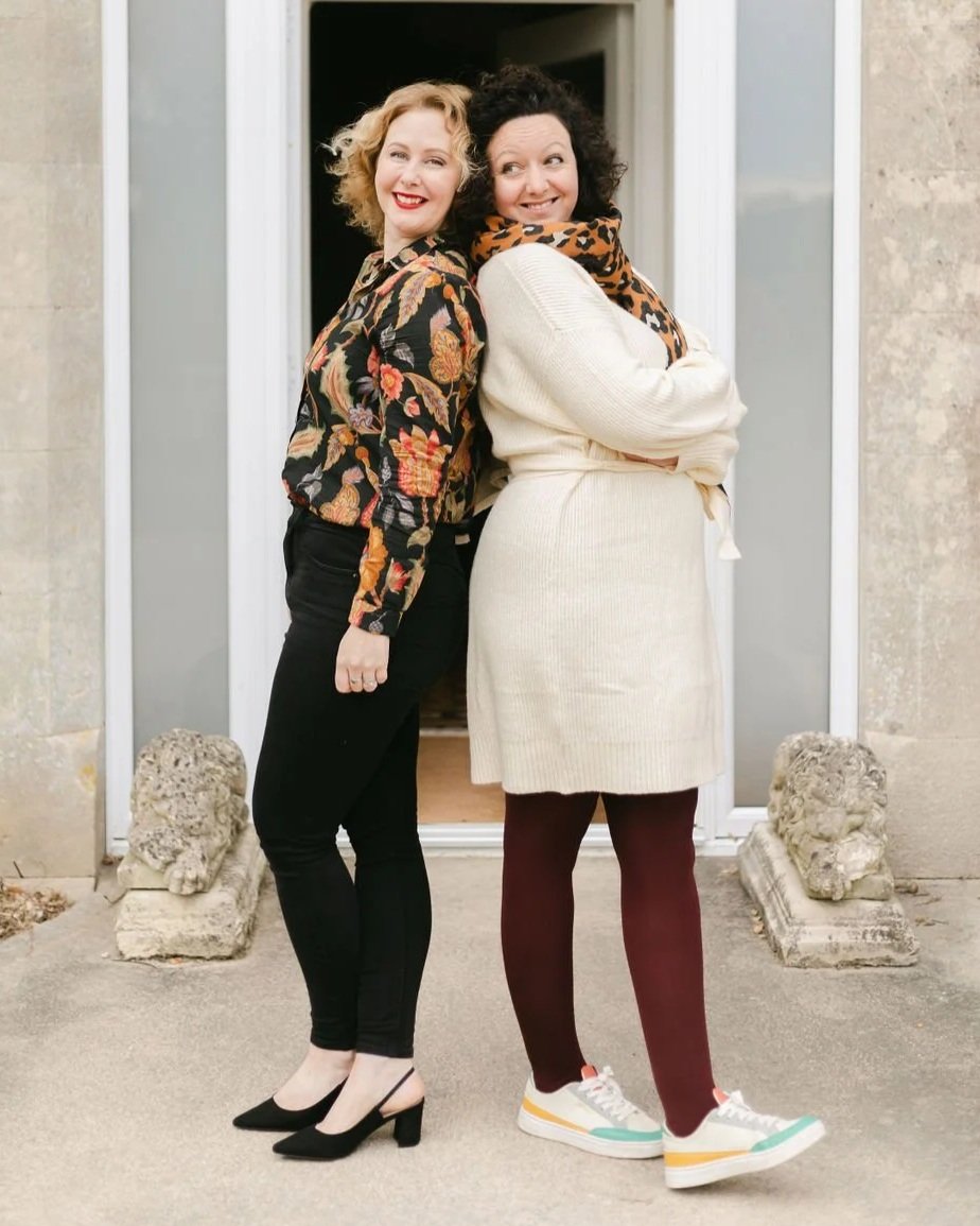Grania O'Brien and Freya Deabill, cofounders of wedding stationery community Suite Press, the home of wedding stationery education, growing an incredible wedding stationery community and the annual Stationers' retreat.