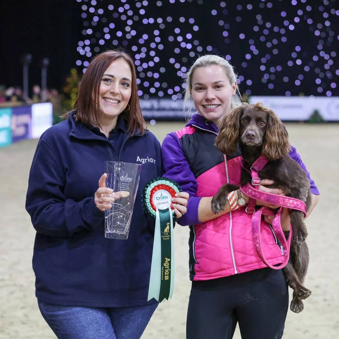 I promised I would update you guys so here it is...

NALA WON!! 🍾 Crufts here we come 💚✨️

Thank you everyone for your messages of good luck this week, I am so lucky to recieve this much support from you all in both my professional work and my dog 