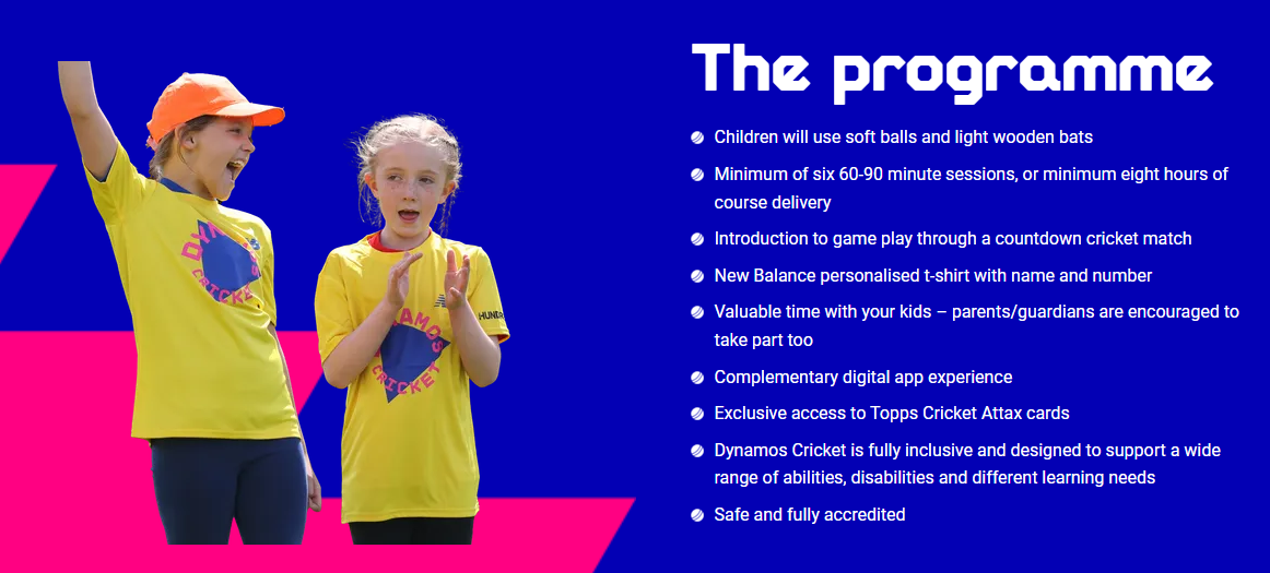 Kid’s Cricket Lessons at Acton Reynald Cricket Club