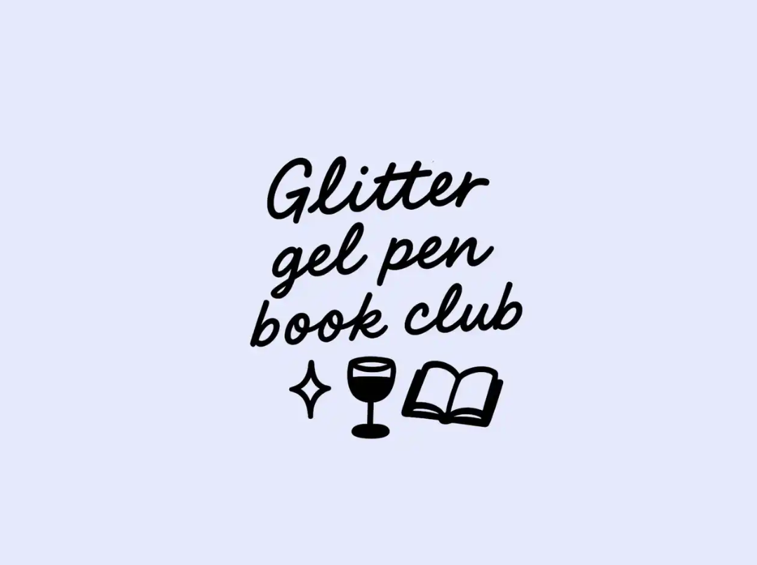 Glitter Gel Pen Book Club