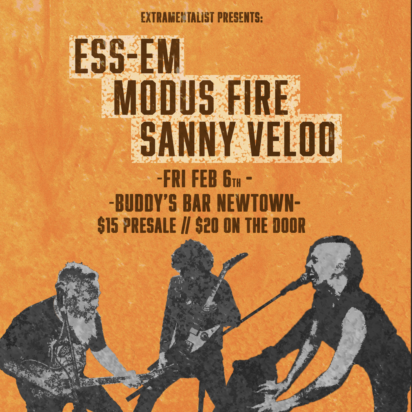 Live Fridays: Ess-Em // Modus Fire // Sanny Veloo