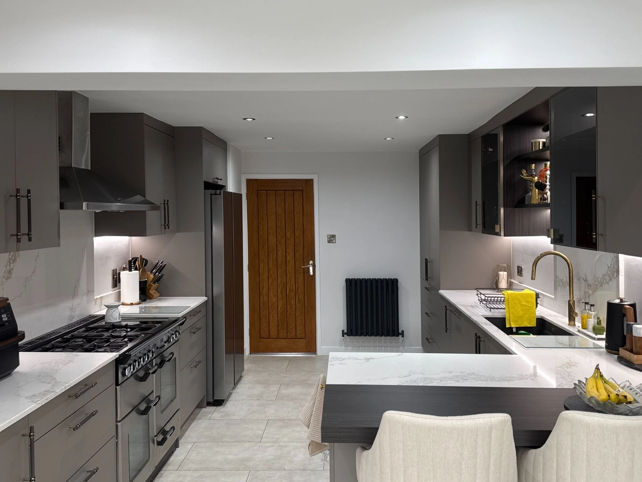 Grey Contemporary Kitchen in Kent