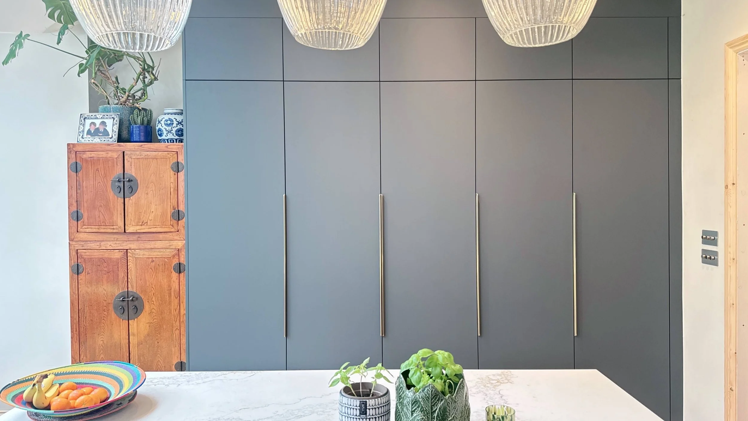 Green Modern Kitchen London 