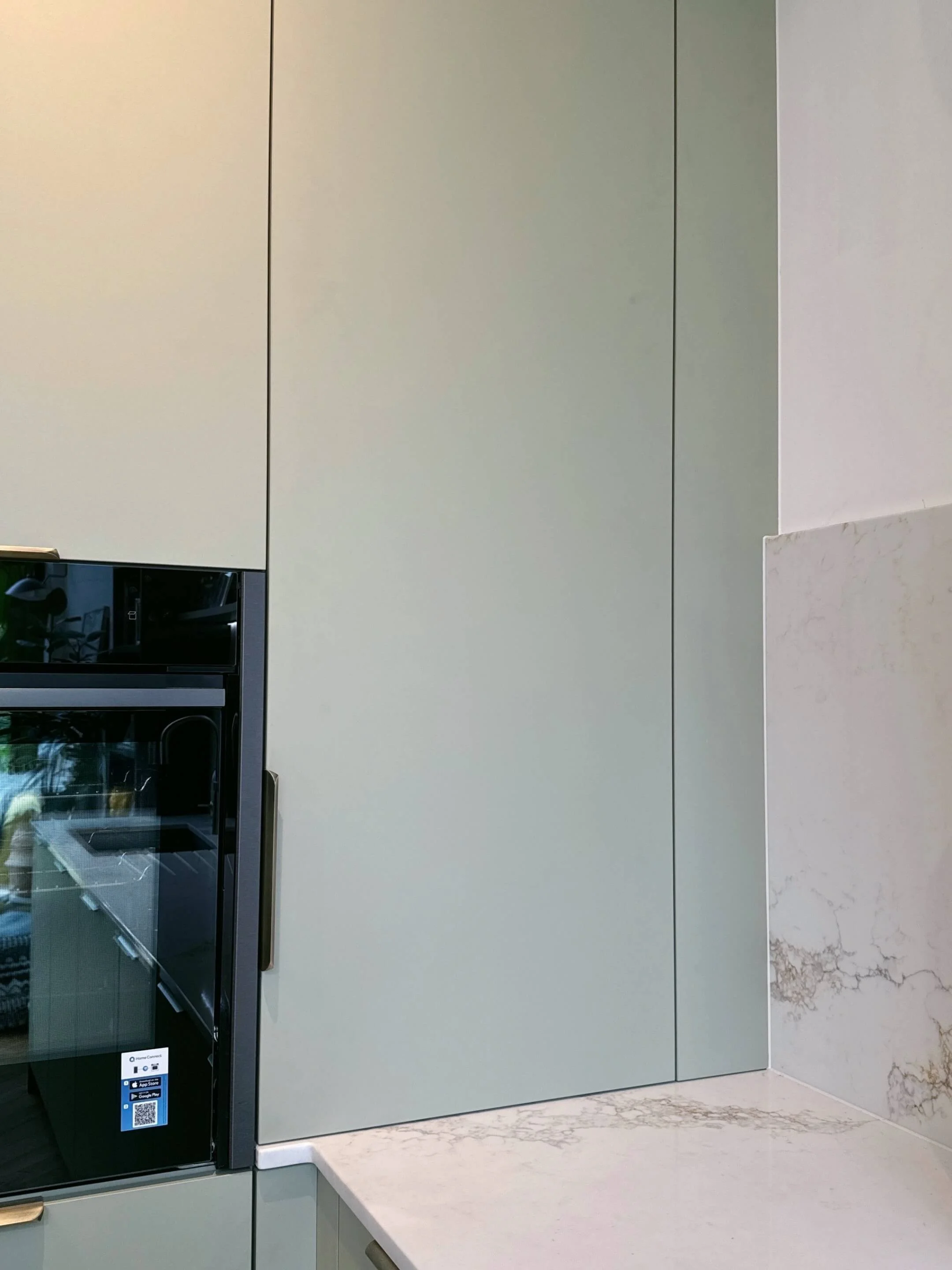 Green Modern Kitchen London 